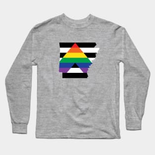 Arkansas Straight Ally Pride Long Sleeve T-Shirt